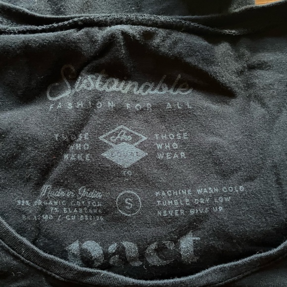 Pact Organic black T-shirt bundle of two - Picture 5 of 5